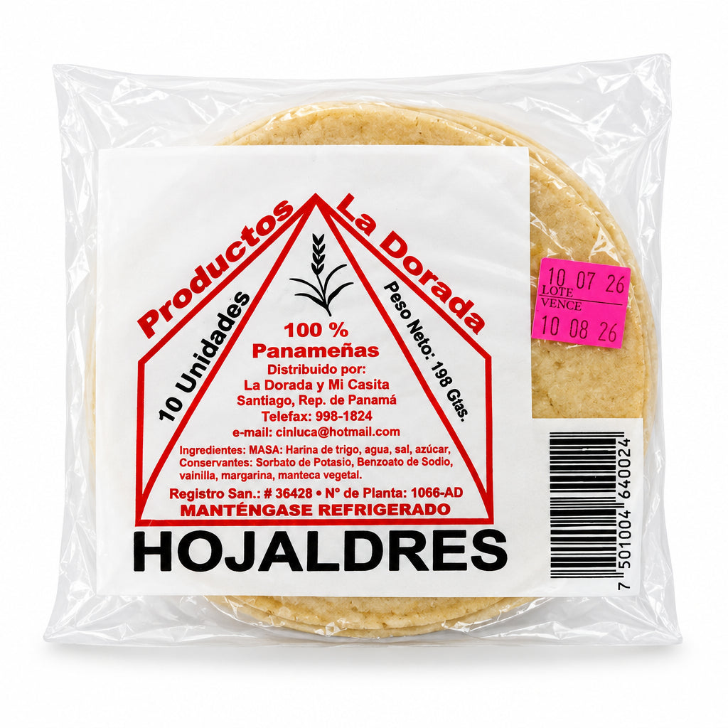 HOJALDRES DELICIAS MI CASITA 10U