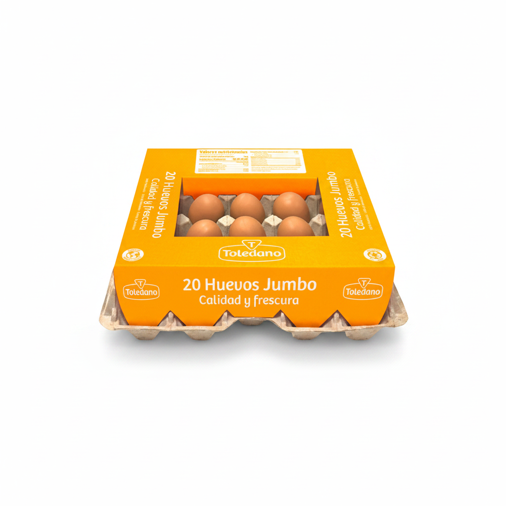 HUEVOS JUMBO TOLEDANO 20UND