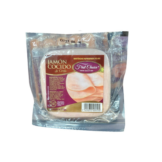 JAMON COCIDO CERDO FIRST CHOICE 174G