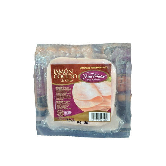 JAMON COCIDO CERDO FIRST CHOICE 347G