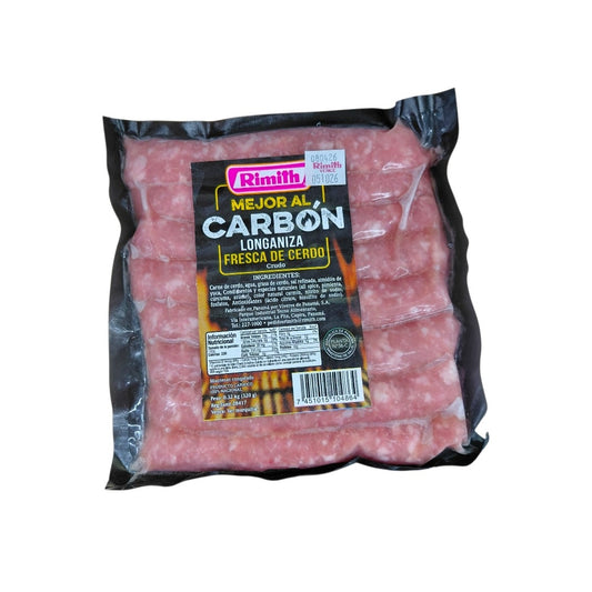 LONGANIZA FRESCA DE CERDO RIMITH 320GR
