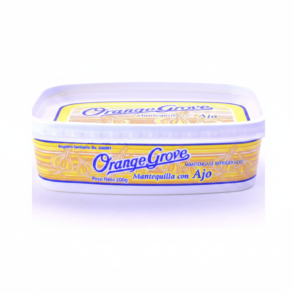 MANTEQUILLA CON AJO ORANGE GROVE 200GR