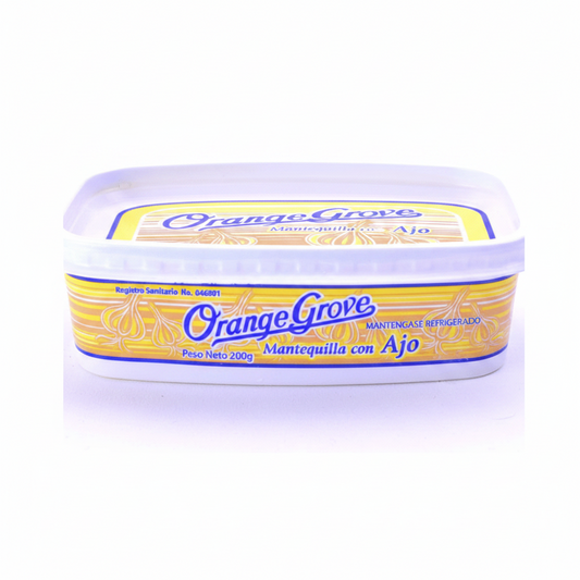 MANTEQUILLA CON AJO ORANGE GROVE 200GR