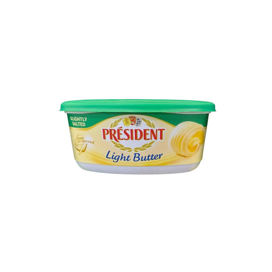 MANTEQUILLA LIGHT CON SAL PRESIDENT 250GR