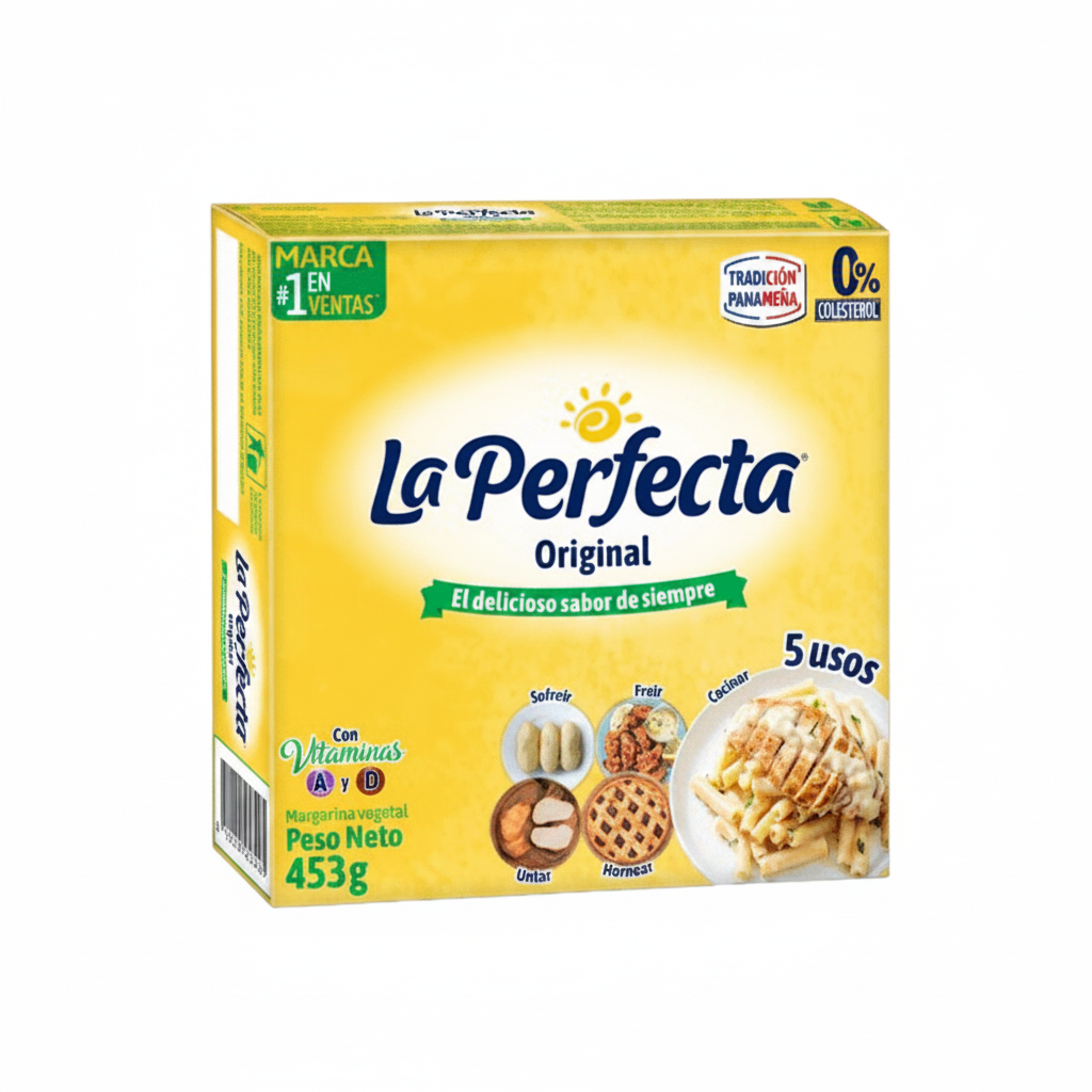 MARGARINA EN BARRA CAJA LA PERFECTA 453GR