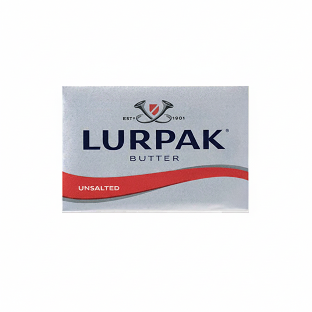 MANTEQUILLA REGULAR SIN SAL LURPAK 200GR