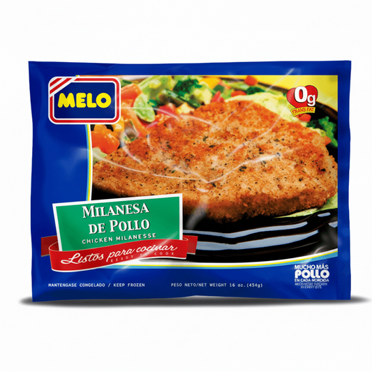 MILANESA DE POLLO MELO 454GR