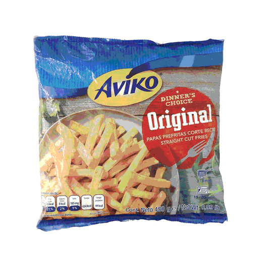 PAPAS FRITAS STRAIGHT ORIGINAL 450GR