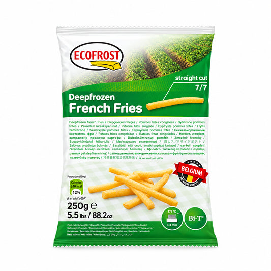 PAPAS FRITAS FRENCH ECOFROST 2.2LBS
