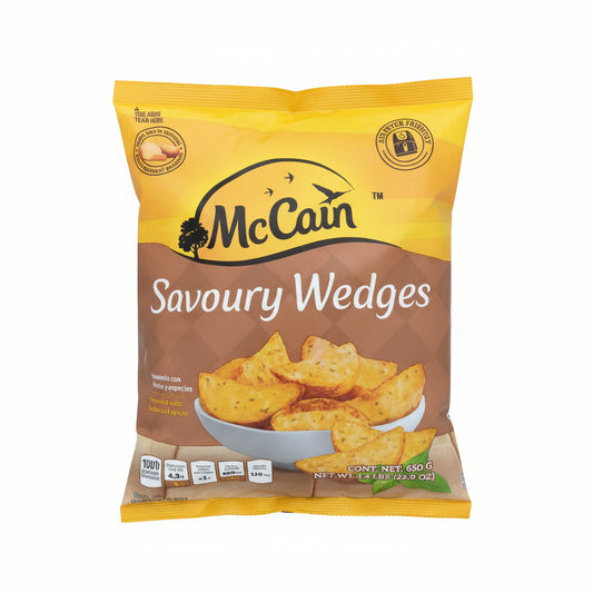PAPAS FRITAS SAVOURY WEDGES MC CAIN 650GR