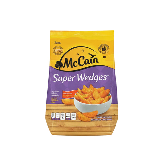 PAPAS FRITAS SUPER WEDGE MC CAIN 760GR