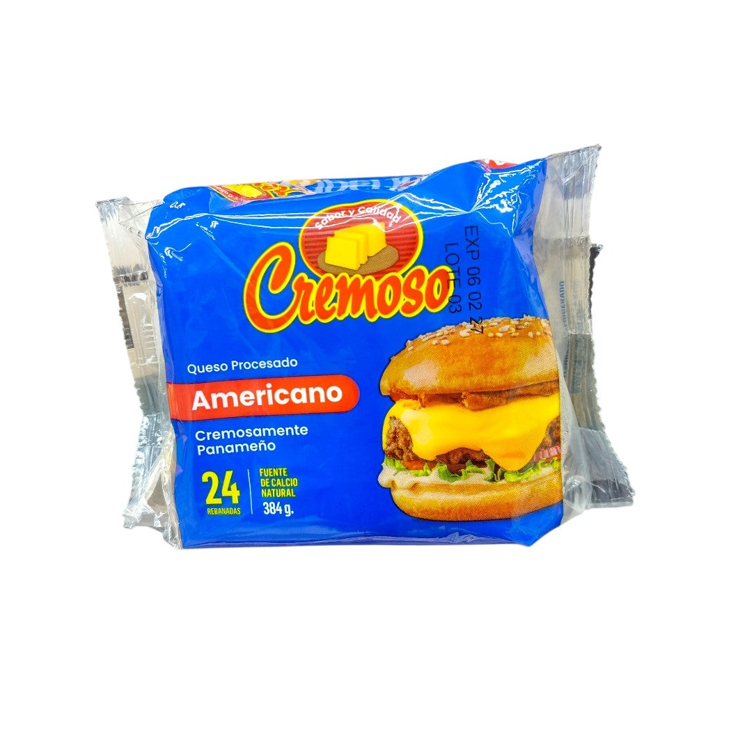 QUESO AMARILLO CREMOSO  24REB  384GR