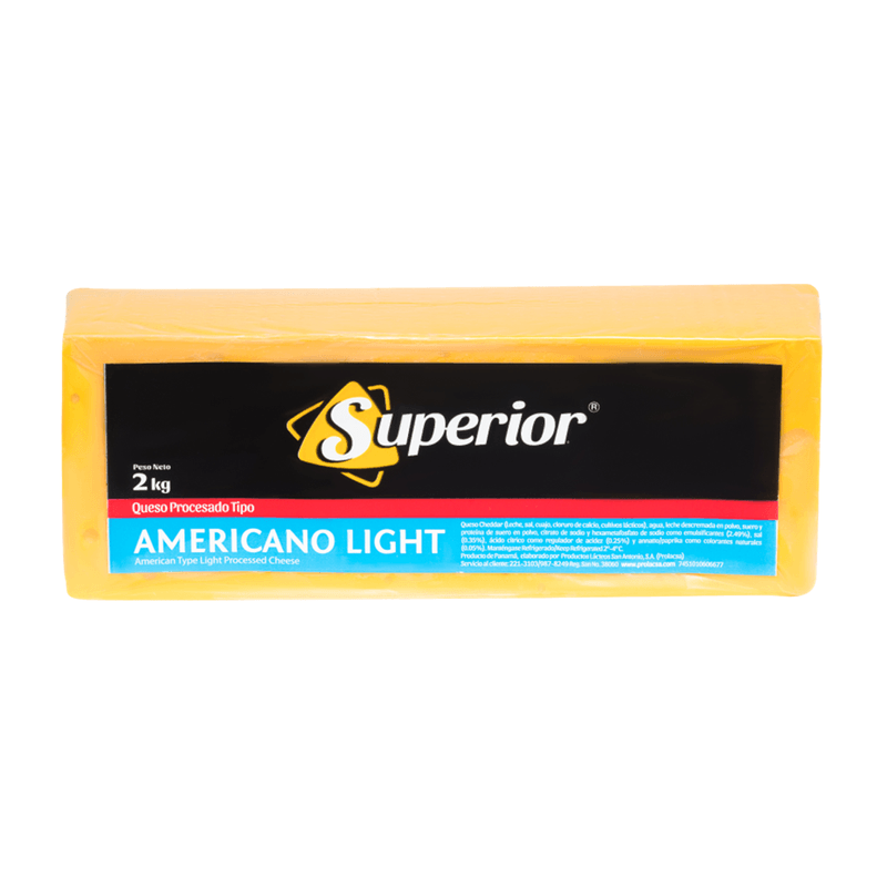 QUESO AMARILLO SUPERIOR LIGHT POR KG