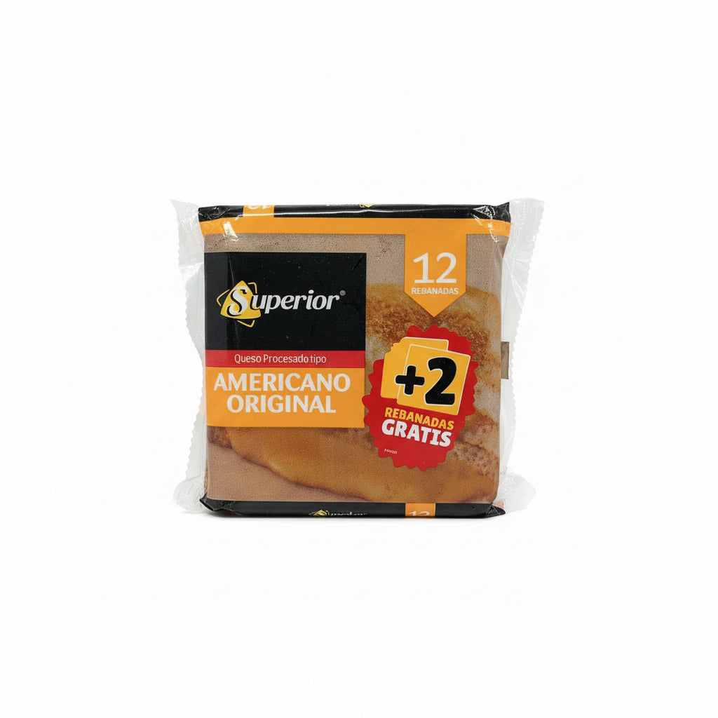 QUESO AMERICANO ORIGINAL SUPERIOR 180GR