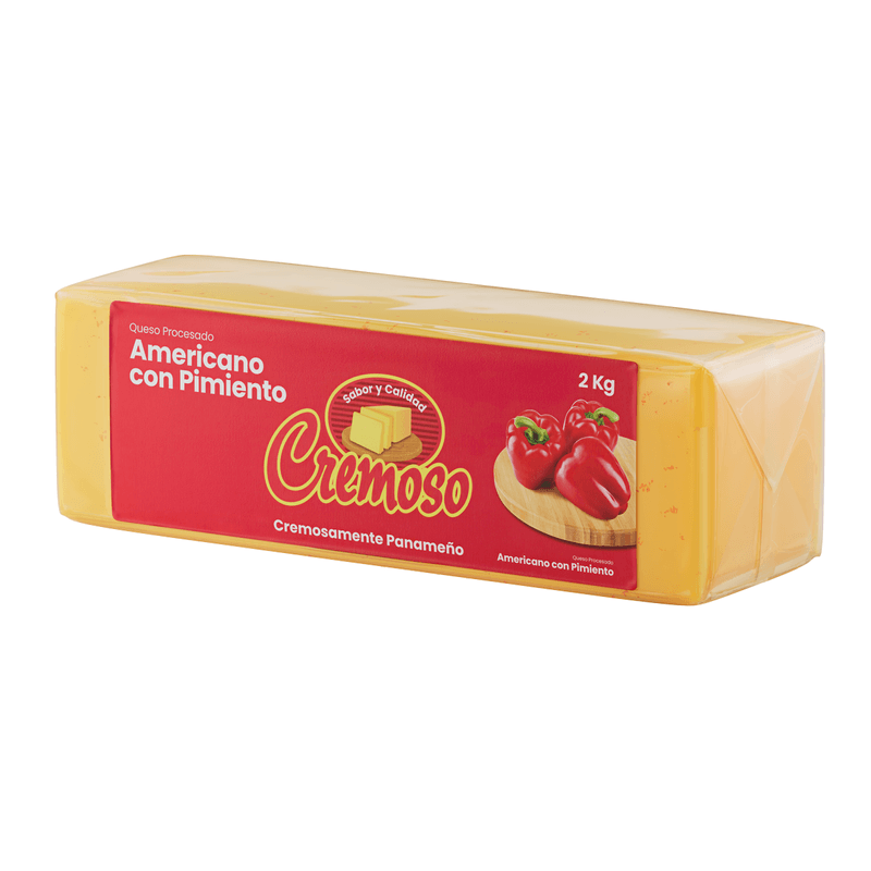 QUESO C PIMIENTO CREMOSO POR KG
