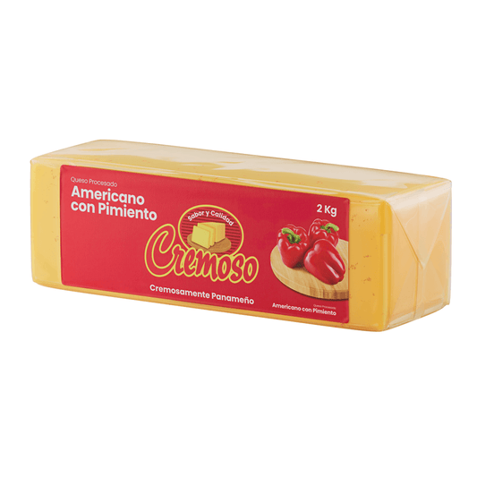 QUESO C PIMIENTO CREMOSO POR KG