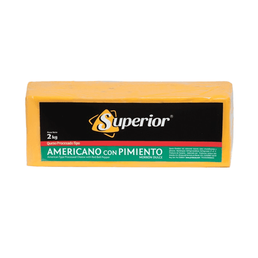 QUESO CON PIMIENTO SUPERIOR 2KG