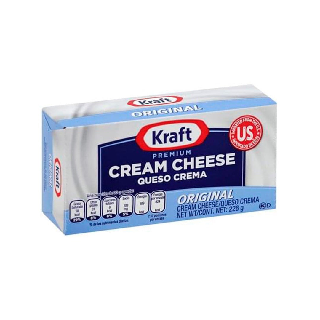 QUESO CREMA ORIGINAL KRAFT 226GR