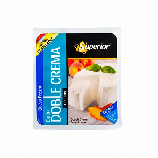 QUESO FRESCO DOBLE CREMA SUPERIOR 255GR