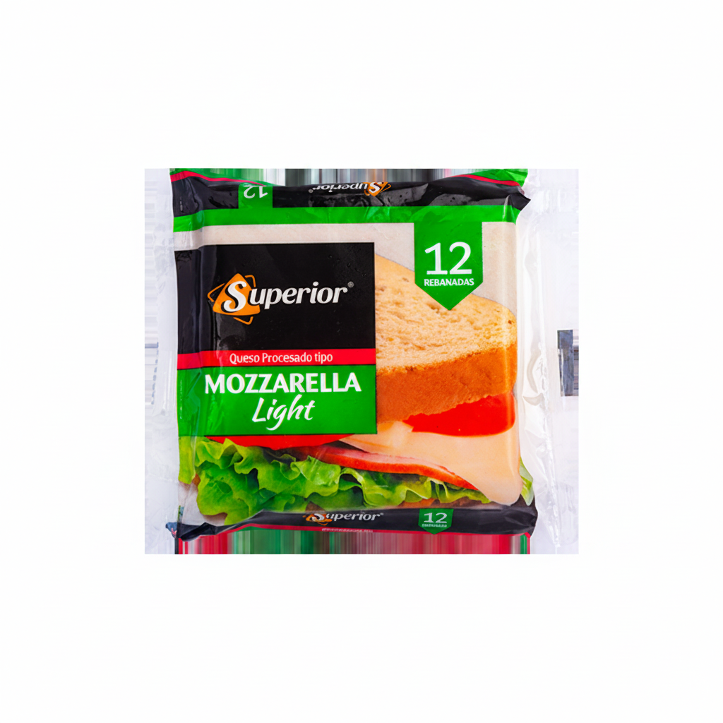 QUESO MOZZARELLA LIGHT SUPERIOR 360GR