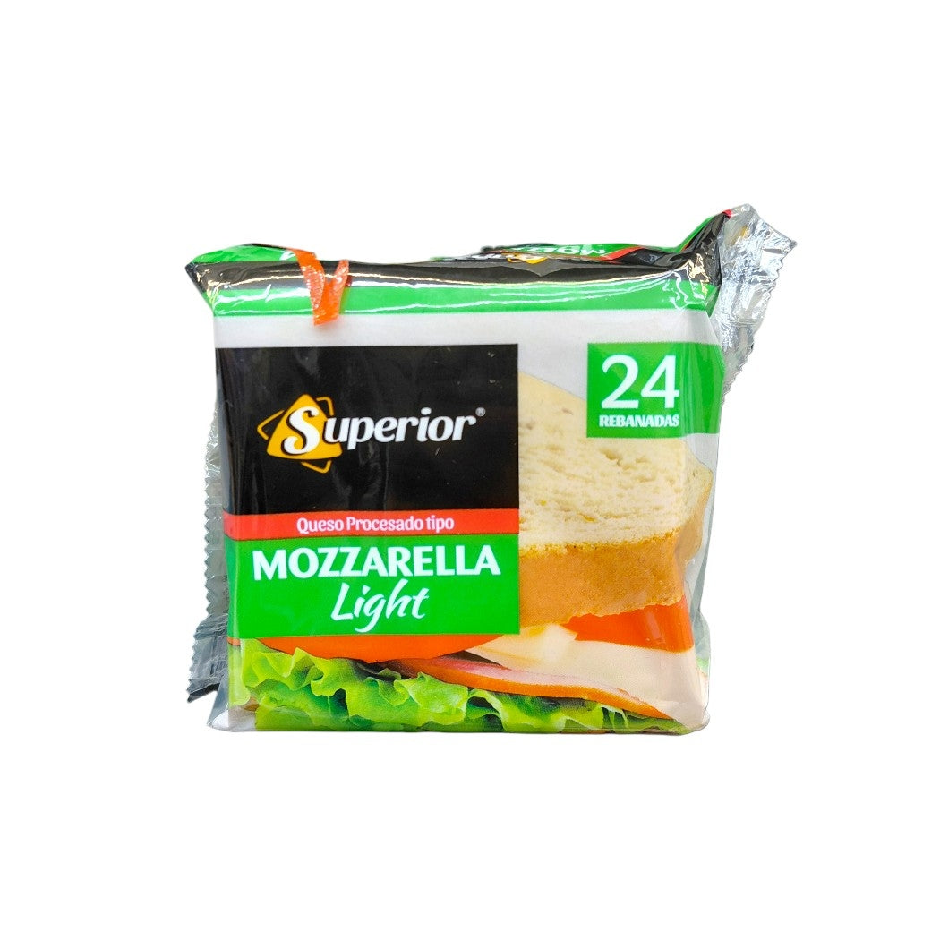 QUESO MOZZARELLA LIGHT SUPERIOR 360GR