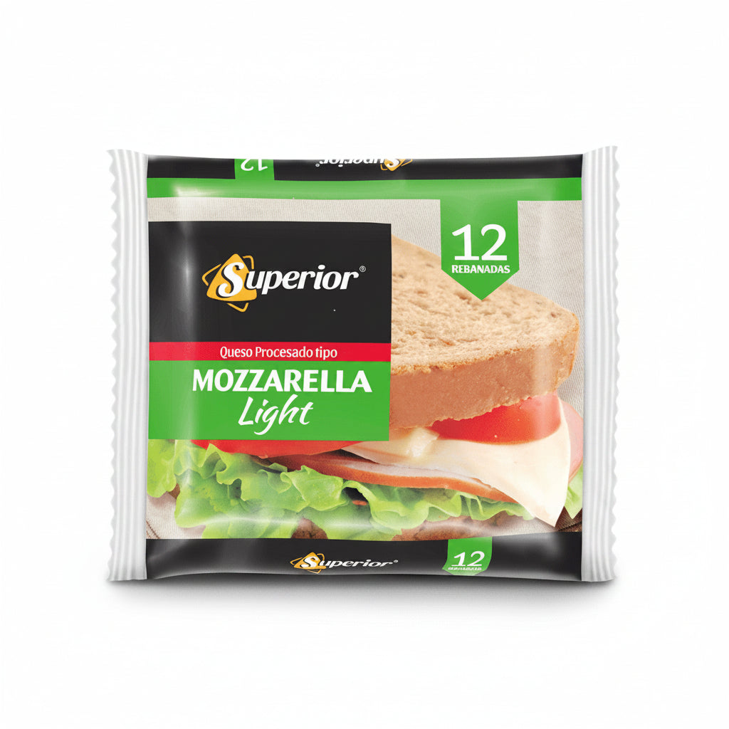 QUESO MOZZARELLA SUPERIOR LIGHT 180GR