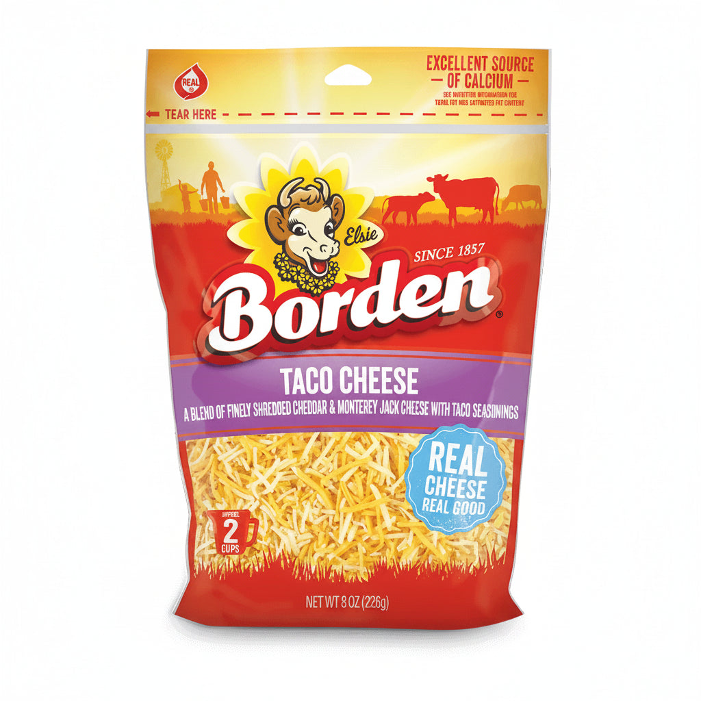QUESO TACO CHEESE RALLADO 8OZ
