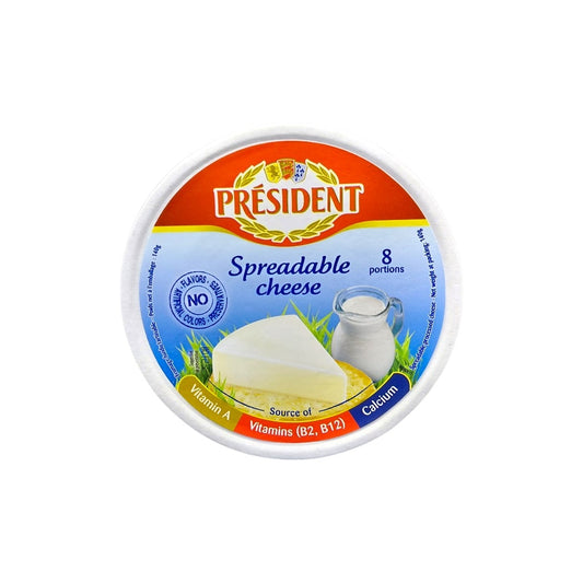 QUESOS 8 PROCIONES NATURAL PRESIDENTE 140GR