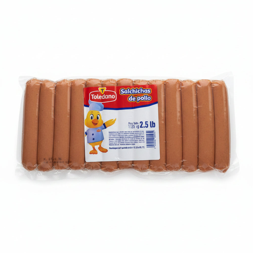 SALCHICHA DE POLLO TOLEDANO 2.5LB