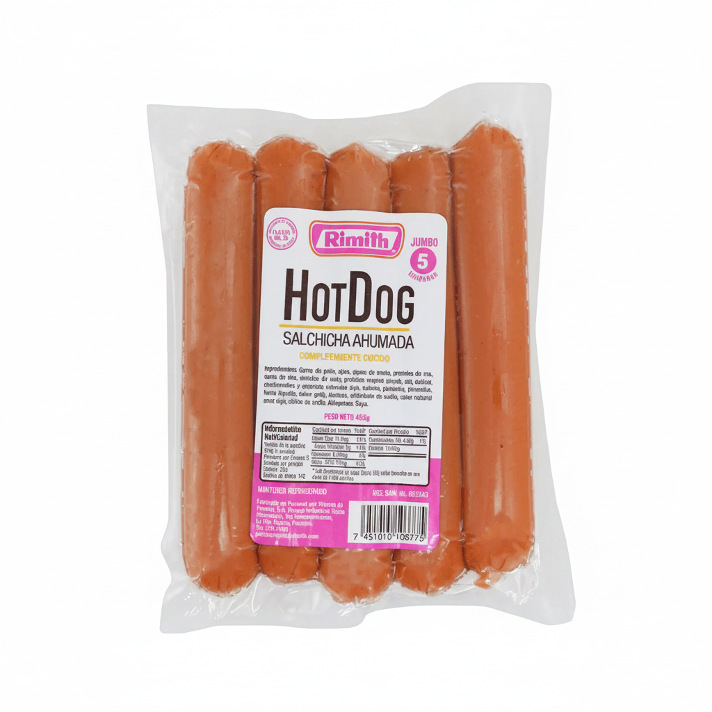 SALCHICHA HOT DOG JUMBO RIMITH