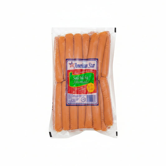 SALCHICHAS AHUMADA AMERICAN STAR 5LB