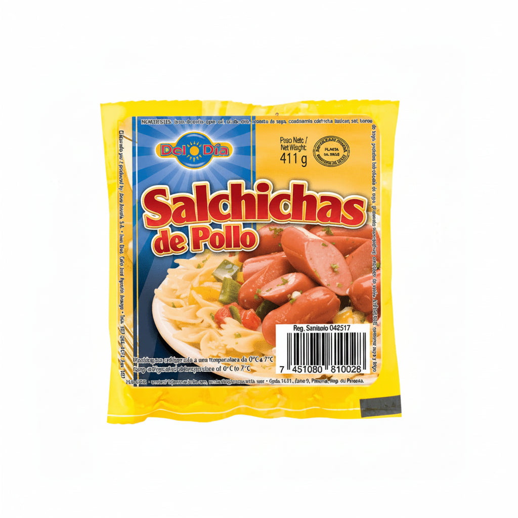 SALCHICHAS DE POLLO DEL DIA 5LB