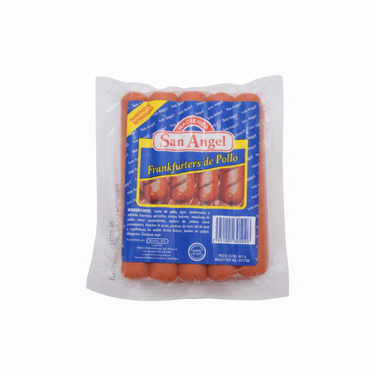 SALCHICHAS FRANK SAN ANGEL 411GR