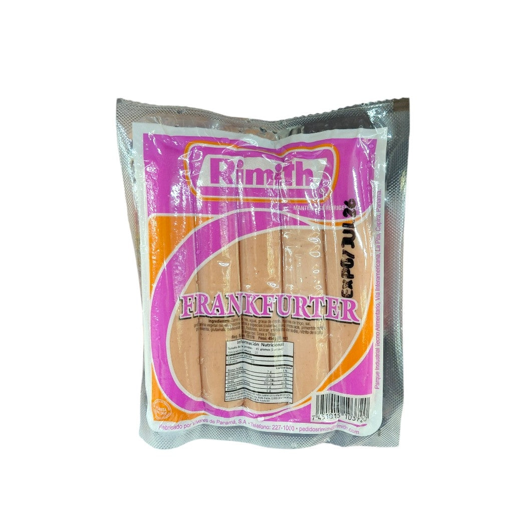 SALCHICHAS FRANKFURTER RIMITH 16OZ