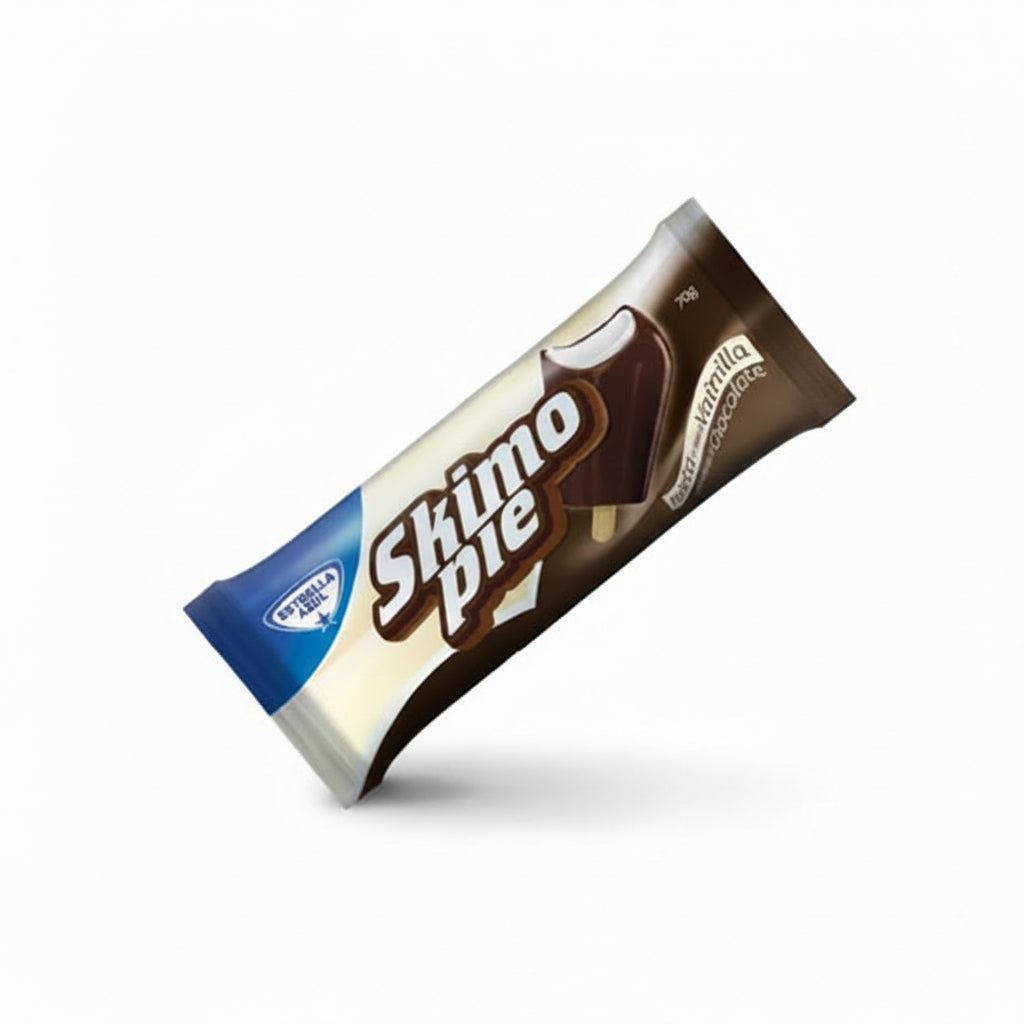 SKIMO PIE CHOCOLATE ESTRELLA AZUL 70GR