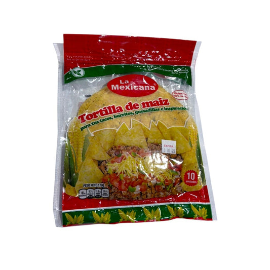 TORTILLAS DE MAIZ 10U