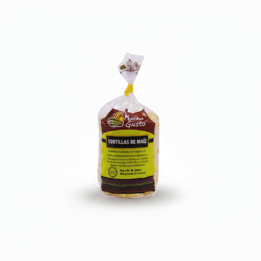 TORTILLAS DE MAIZ MUCHO GUSTO 520GR