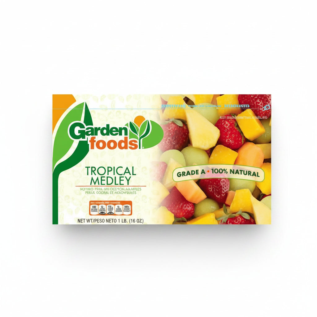 TROPICAL MEDLEY GARDEN FOODS 1LB