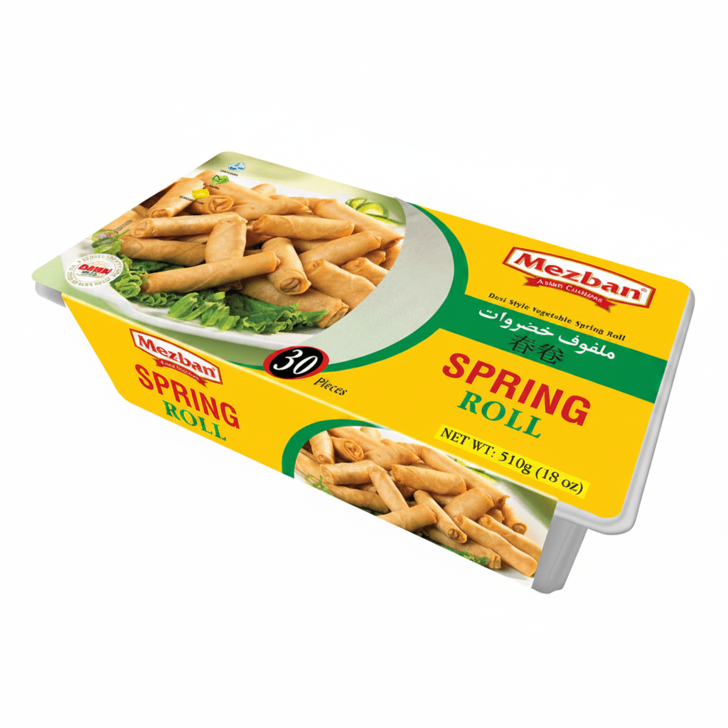 VEGETABLE SPRING ROOL 18OZ