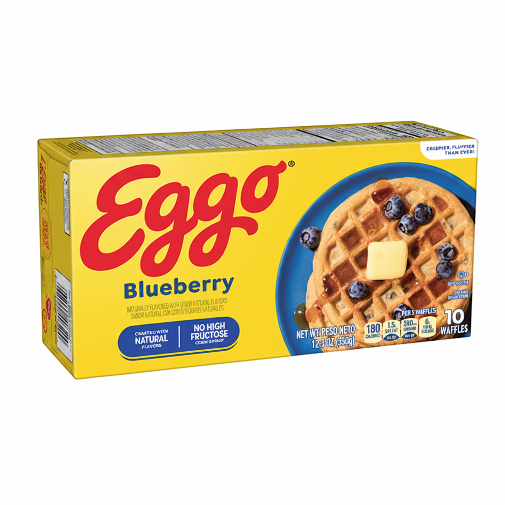 WAFFLE SABOR BLUEBERRY EGGO 11.6OZ