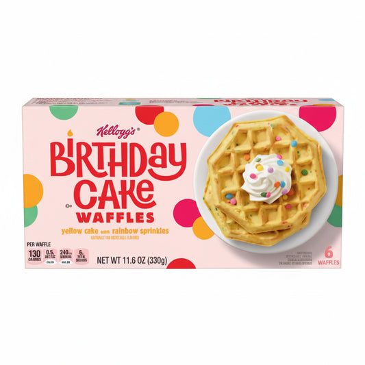 WAFFLES BIRTHDAY DAY CARE EGGO 11.6OZ