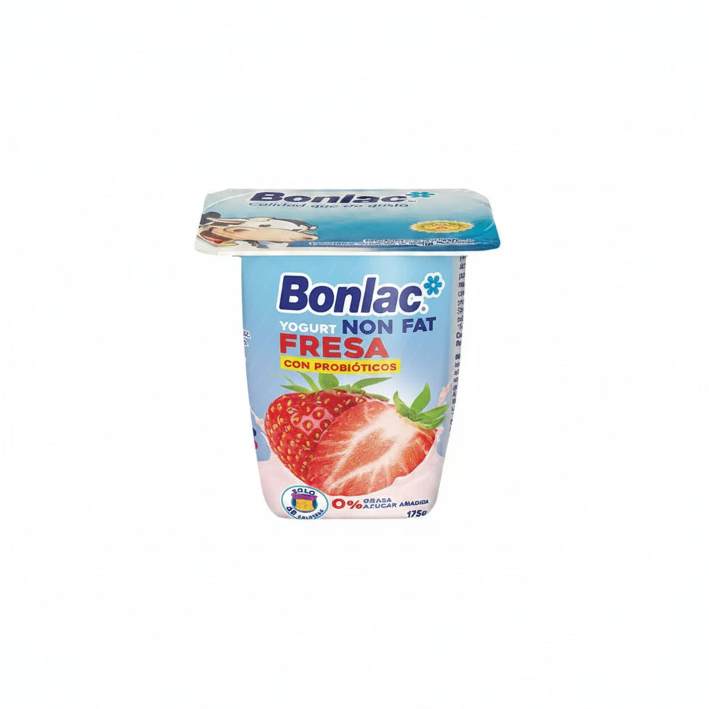 YOGURT NON FAT FRESA BONLAC 175GR