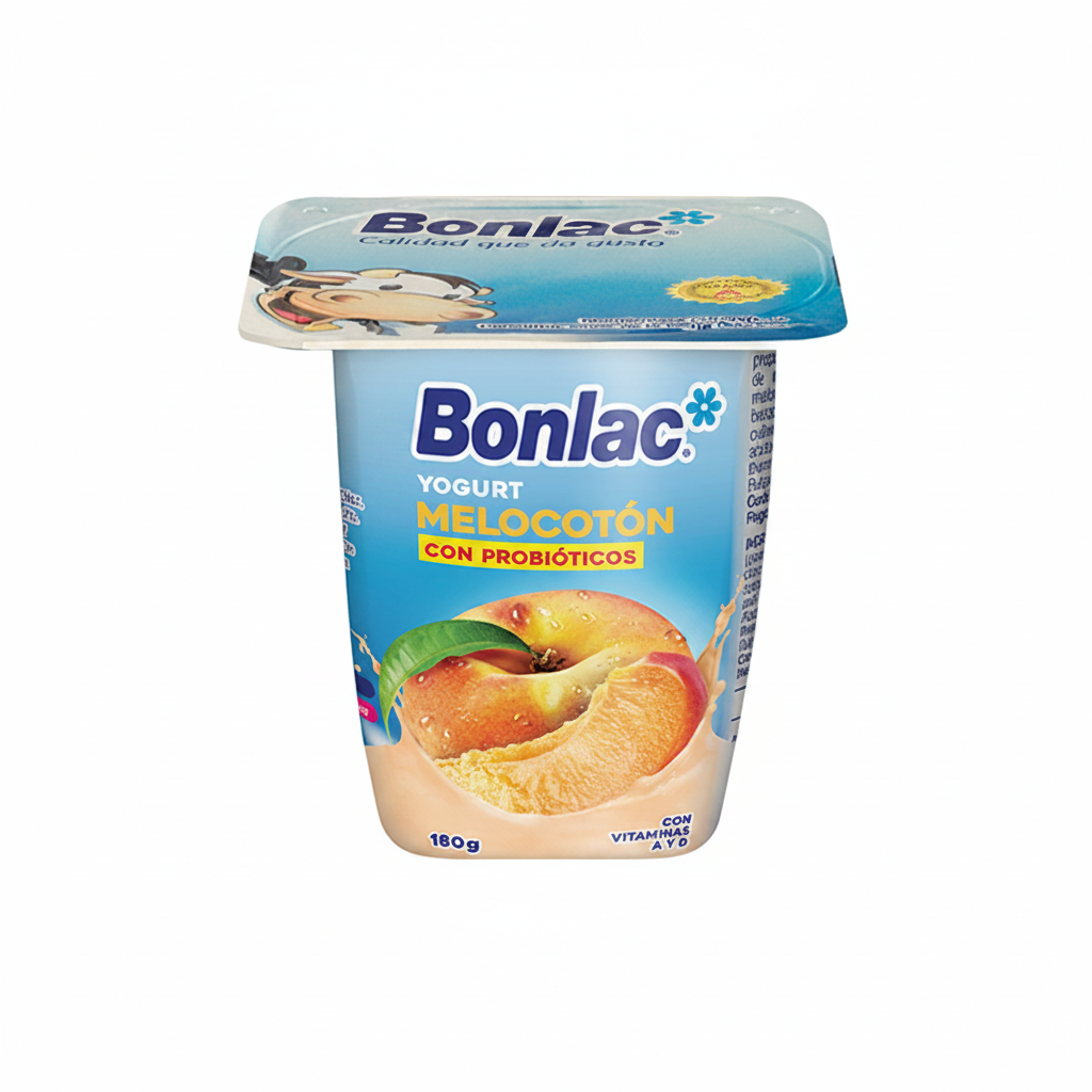 YOGURT MELOCOTON BONLAC 180GR