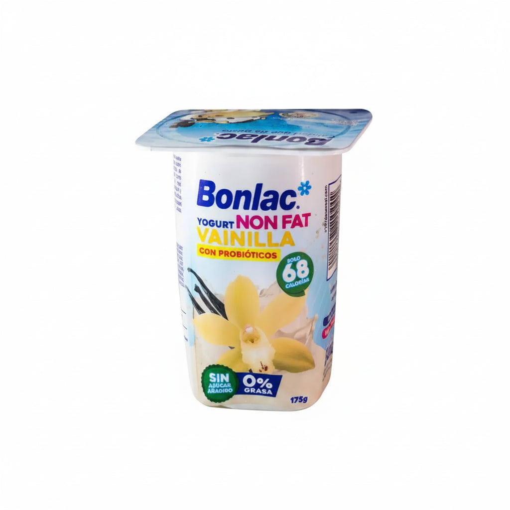 YOGURT NON FAT VAINILLA BONLAC 175GR