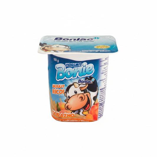 YOGURT DURAZNO BONIE BONLAC 100GR