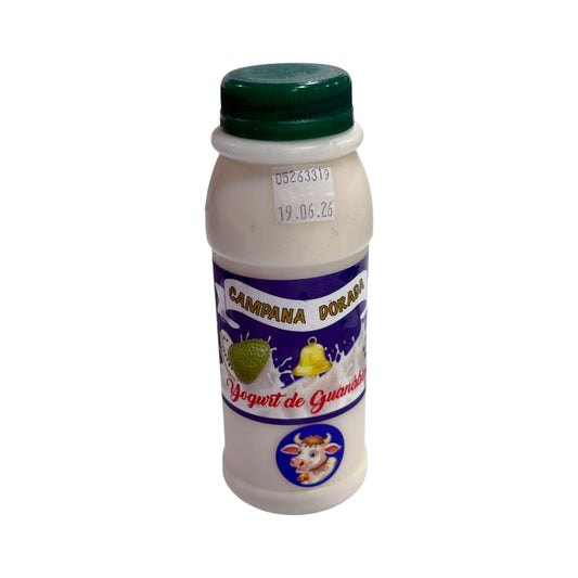 YOGURT GUANABANA CAMPANA DORADA 8OZ