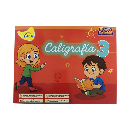 LIBRO DE CALIGRAFIA DIDACTIN 3
