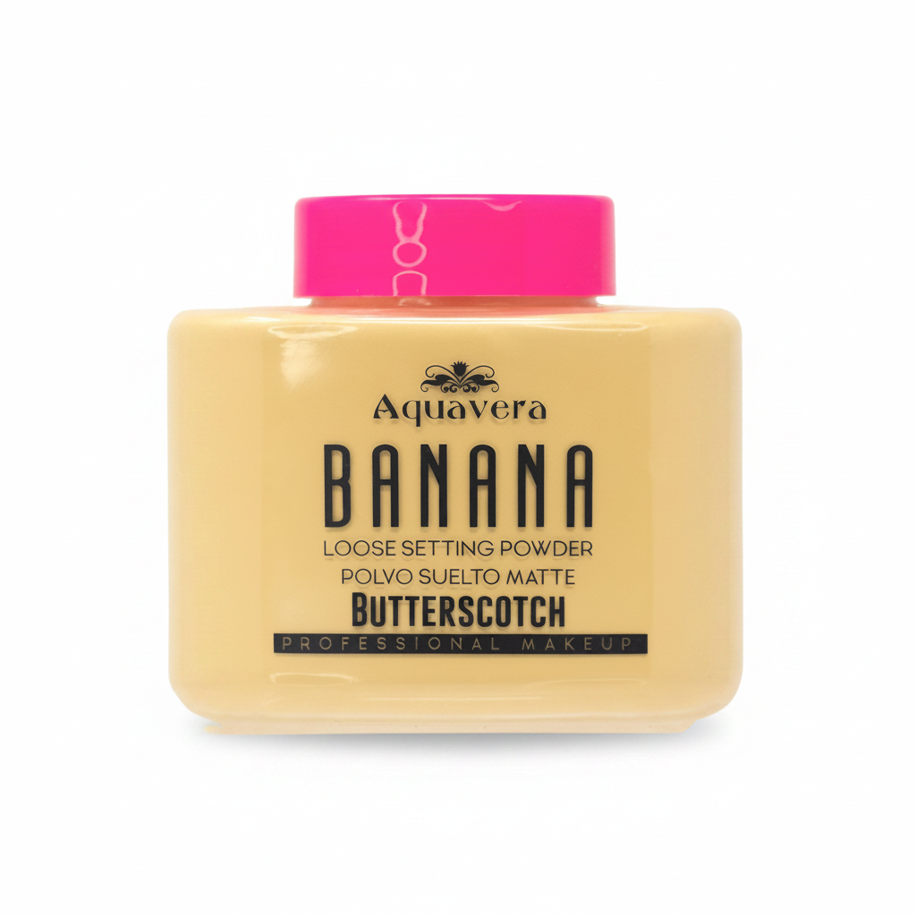 POLVO SUELTO BANANA BUTTERSCOTCH AQUAVERA 42GR