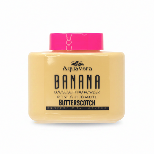 POLVO SUELTO BANANA BUTTERSCOTCH AQUAVERA 42GR