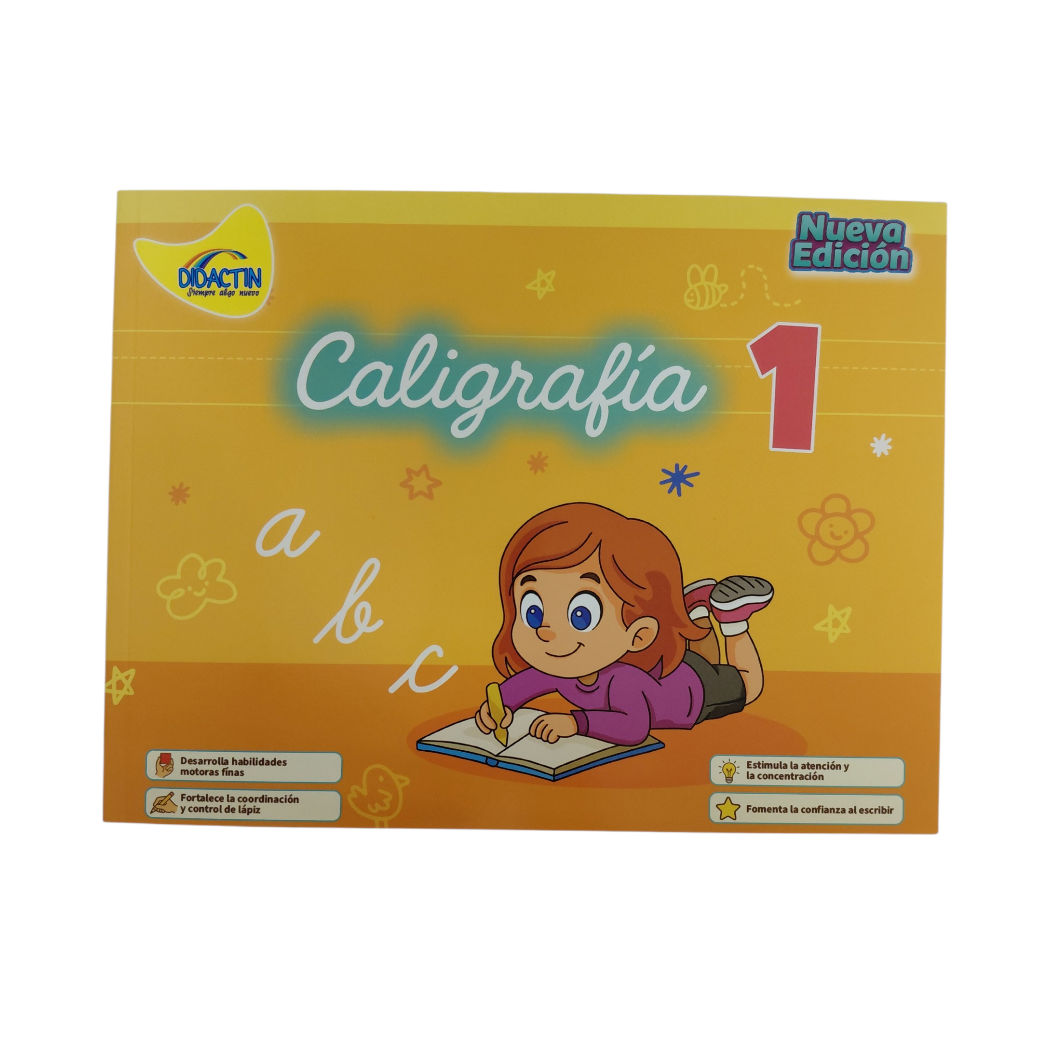 LIBRO DE CALIGRAFIA DIDACTIN 1